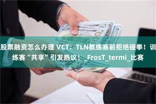 股票融资怎么办理 VCT：TLN教练赛前拒绝碰拳！训练赛“共享”引发热议！_FrosT_termi_比赛