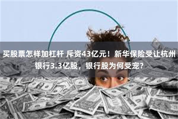 买股票怎样加杠杆 斥资43亿元！新华保险受让杭州银行3.3亿股，银行股为何受宠？